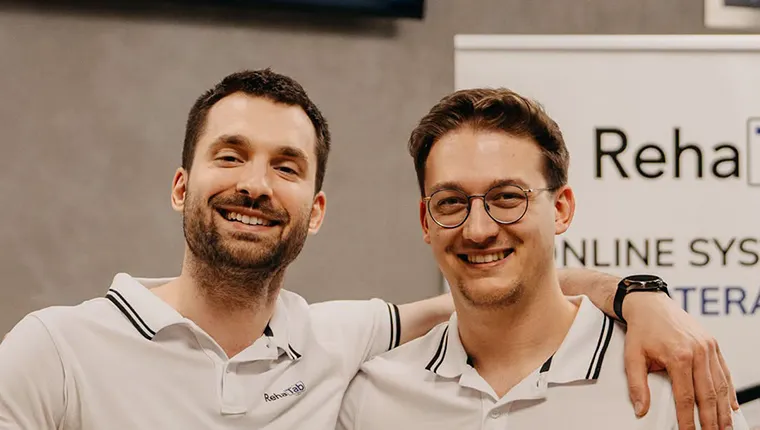 Stánok RehaTabu na XI. Absolventskej konferencii katedry fyzioterapie na FTK UP v Olomouci